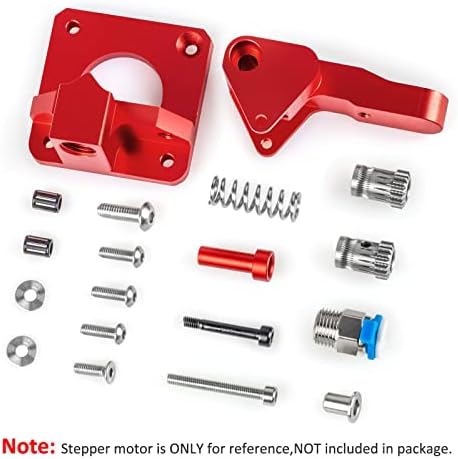 Redrex Dual Gear Ender 3 Extruder Metal Drive Feeder Upgrade for Ender 3 V2,Ender 3 Pro,Ender 3 Neo Series,Ender 5 Pro,Ender 5 Plus,CR10,Vyper 3D Printer TPU Filament Support(Motor Shaft>20mm)