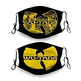 2 PCS Face Cover Masks Bandana With 4 Filters, Adjustable Balaclavas Scarf Outdoor Covers for Men...