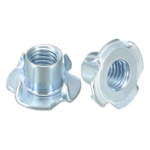 sourcing map M10 - Tuerca en T para patas de mesa, escalada en roca y madera, 50 unidades