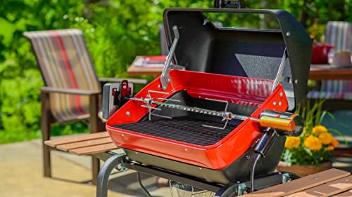 Americanarotisserieelectricgrillwithshelf  Urban Country Home Decor Americana rotisserie electric grill with shelf  urban country home decor
