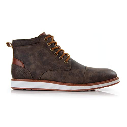 Image of Ferro Aldo Men's Chukka Sneaker Boot | Casual Cap Toe Ankle Boot Hybrid with Lightweight Sole |