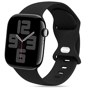STG Sport Silicone Band Compatible with Apple Watch Band 38mm 40mm 41mm 42mm 44mm 45mm 46mm 49mm S/M M/L iWatch Ultra 2/Ultra SE Series 10/9/8/7/6/5/4/3/2/1 Women Men