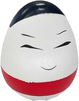 Amazon.co.jp: 起き上がり小法師 【赤】小さいサイズ 会津の郷土