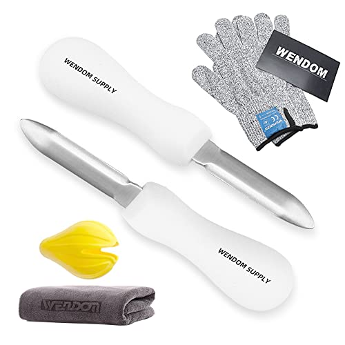 WENDOM Oyster Shucking Knife and Gloves
