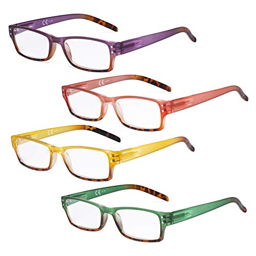 Image of Eyekepper Ladies Reading Glasses - 4 Pack Readers for Women Reading +1.50