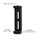 ULANZI Aluminum iPad Tablet Tripod Mount Light Attachment w ipad,7.9-12.9 inches Adjustable Clamp w Cold Shoe Mount Compatible with iPad Mini iPad 2/3/4, iPad Air/Air2, iPad Pro Video Recording