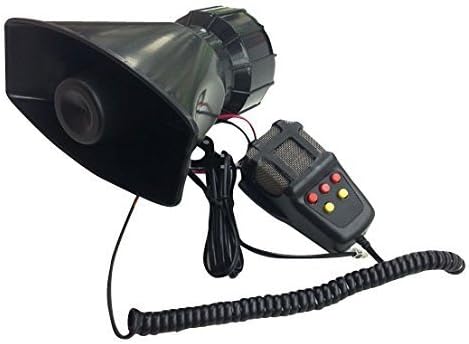 Auto Surfer Car siren speaker,12V 80W 5 Tone Sound Car Siren Vehicle Horn With Mic PA Speaker