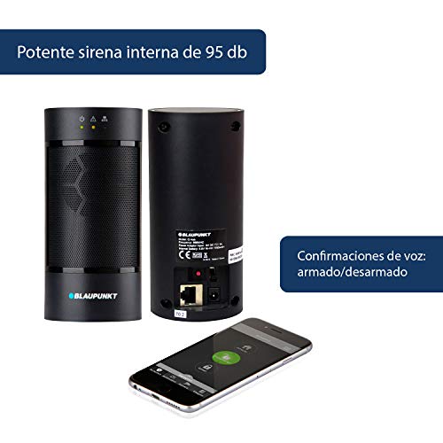 Blaupunkt Q3100 Smart Home Alarmanlage Starter Kit, Schwarz