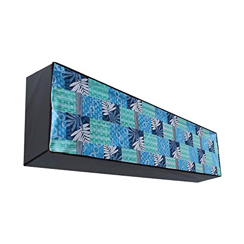 Image of Split AC Cover for 1.5 Ton Indoor & Outdoor Unit | Waterproof & Dustproof Protection | UV Resistant | Durable PVC Material | Weatherproof Outdoor Cover | Easy Installation