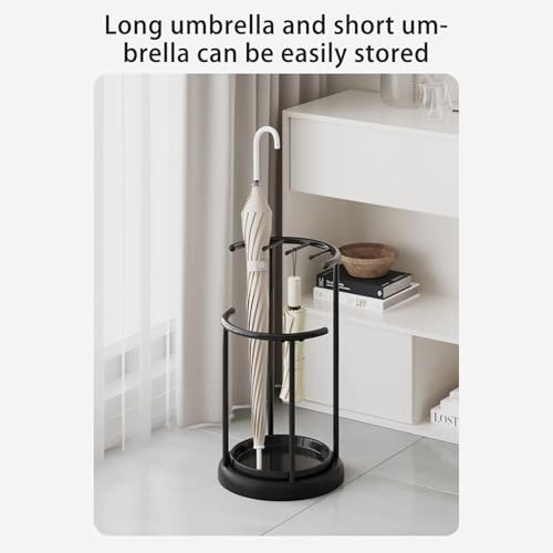 Large Capacity Metal Umbrella Stand – Modern Design for Commercial Use, Ideal for Entryway and Umbrella Storage