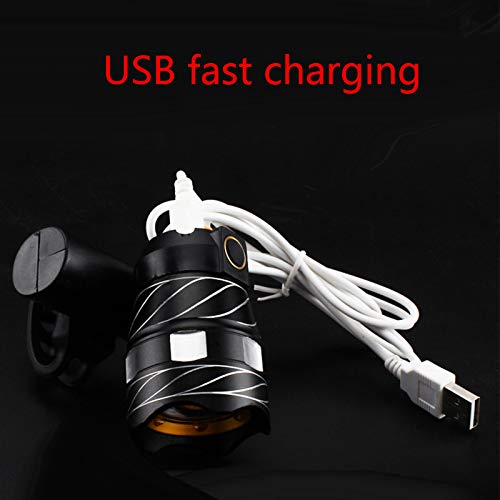 Abcidubxc T6 LED USB Line MTB Ultra Luminoso Luce