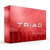 WILSON 2025 Triad Golf Balls - White, 12 Balls