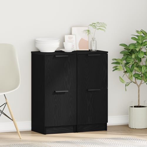 Le dimensioni compatte di 30 x 30 x 70 cm per credenza lo rendono ideale per piccoli spazi senza rinunciare allo spazio o allo stile.