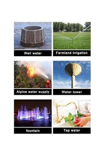 Image of Asian Pumps Upgrade 7 Impeller Solar Submersible Pump - 250W, 24V DC | Borewell & Openwell Water Pump | 160 Ft Head | 1500-2000 LPH | 1 inch Outlet | Copper Winding | 10M Cable