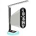 Produktbild Schreibtischlampe 3 Helligkeit Farbtemperatur Dimmbare Led Tischleuchte Mit Touch Memory-Funktion Digitaldisplay Uhr, Wecker, Kalender Und Thermometer Rgb Nachtlicht Eye-Care Bettseite Tischlampe