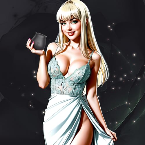 Image of App Controlled Rose Toy Clitoral Stimulator, Suction & Vibration Bluetooth Vibrator, Rechargeable Silicone Personal Massager for Women, Magnetic Charging, Storage Pouch Included