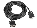 cable vga 5 metros manhattan Tipo de conector: RCA CABLE VGA LANBERG MACHO/MACHO FERRITA 5M NEGRO