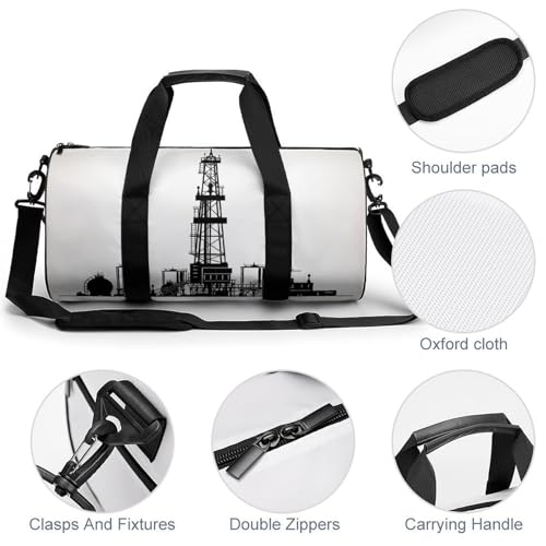 Sac de sport duffel bag bagage cabine pour randonnée et camping urbain - 5