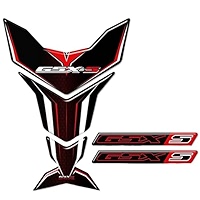 Protection Réservoir Moto Autocollant En Résine époxy De Protection De Réservoir De Carburant Pour Suzuki GSX-S1000GT GSXS1000GT GSX-S S1000 GSXS S 1000 GT S1000GT 2021 2022 (Color : A Set-A