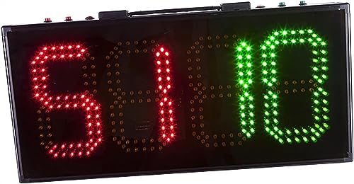 Marcador electrónico digital para fútbol con LED