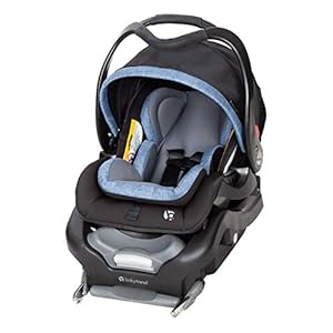 Baby Trend Secure Snap Tech 35 Infant Car Seat, Chambray , 16.5×16.25×28.5 Inch (Pack of 1)
