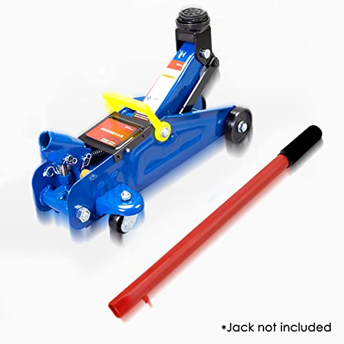 Image of XMJY 2 Ton Jack Handle Replacement-Horizontal Hydraulic Pole Jack Stands Automotive Car Jack Accessories(Red)