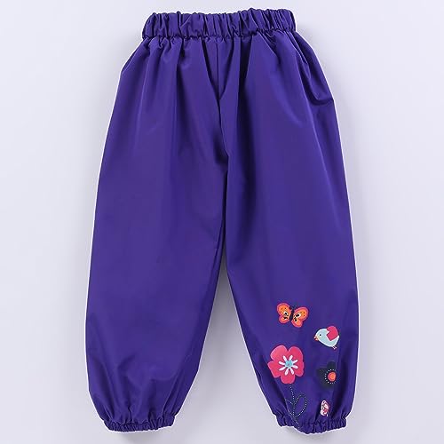 Betadog Kids Joggers with Pockets & Drawstring Warm Trousers Kids Unisex Soft Brushed Fleece (Dark Blue, 18-24 Months)3