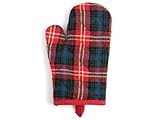 Photo Gallery h&h tartan guanto forno in cotone riciclato, 17x27cm, natale, festività Photo Gallery h&h tartan guanto forno in cotone riciclato, 17x27cm, natale, festività
