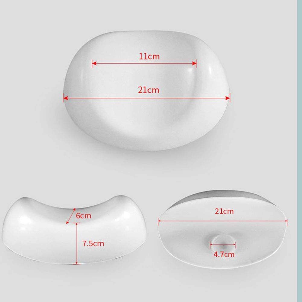 Almohada de Baño, almohada de tina, Almohada De Bañera Almohada De Silicona, Almohada De Baño, Almohada De Baño Casera, Almohada De Bañera Con Soporte Total, Almohada De Baño Impermeable for El Cuello
