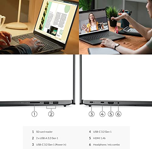 Image of Lenovo IdeaPad 5 Laptop Touchscreen| 15.6 FHD IPS Display| AMD Ryzen5 5625U| Backlit Keyboard| Wi-Fi 6| Windows 11| USB C| Fingerprint| FHD Webcam| 1-Year Office 365 (16GB RAM | 1TB PCIe SSD)