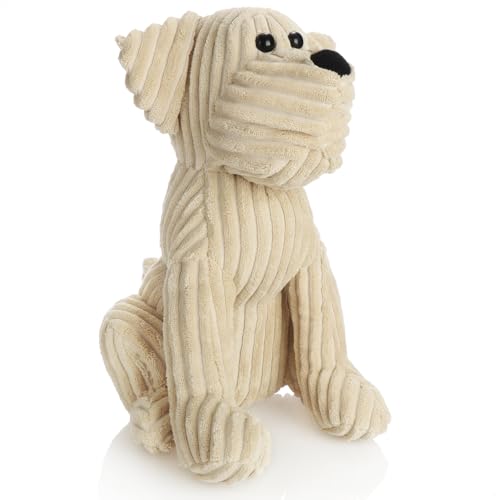 com-four® Türstopper - schwerer Türhalter - süßes Hundedesign - funktionelles Wohnaccessoire - Stopper für Fenster und Türen - optimal bei Durchzug (Hund Oskar)
