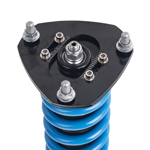 Image of FAPO PS+ Coilovers for Honda CR-V 2002-2006 RD, for Honda Stream 2000-2006 RN 16 Level Damping Adjustable Height Mono-Tube Lowering Suspension Strut Kits(Blue)
