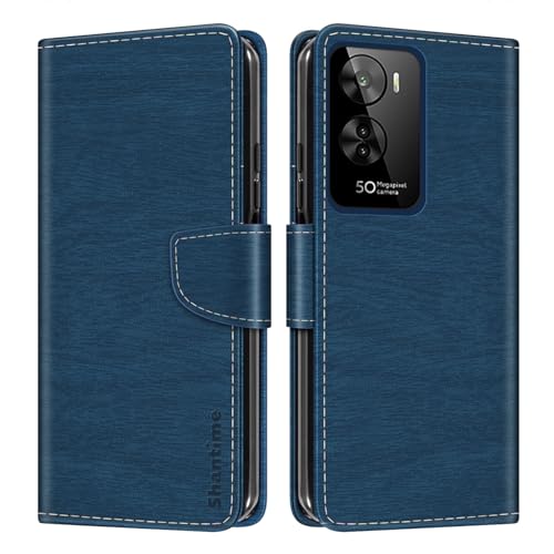 Custodia Portafoglio pelle Compatibile con BQ 6761L Unit Cover Colorata Flip con Portacarte Chiusura Magnetica ProtettivaBlu