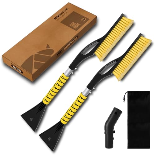 MIKKUPPA 27'' Snow Brush and Ice Scrapers for Car...