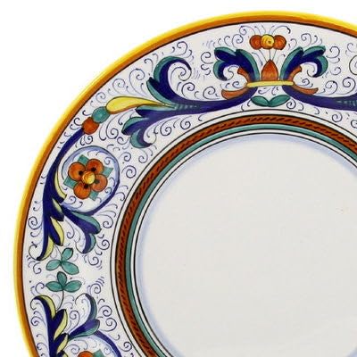 RICCO DERUTA CLASSICO: Charger Buffet Platter (13 D) - Handpainted in Italy. Shipped from the USA with Certificate of Authenticity.