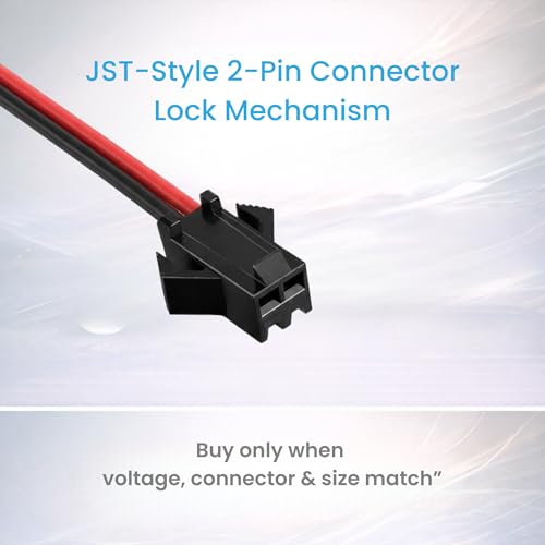 Image of 3.7V 18650 Lithium-Ion Rechargeable Battery for RC Toys & Electronics, JST 2-Pin Connector, Built-in Protection Circuit (1800MAHBLACK)
