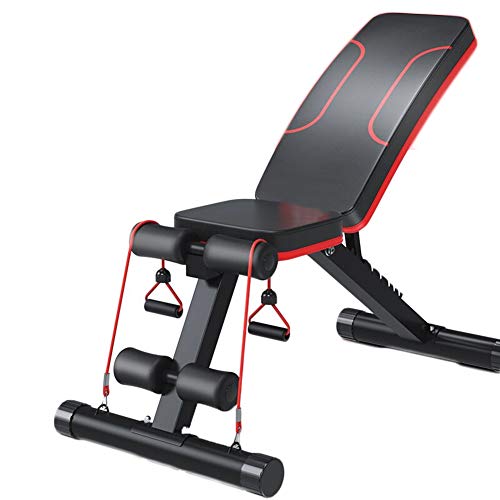 Multifunction Household Dumbbell Stool,Folding Weight Benchs,Support Sit Up Bench Abs Training Full Body