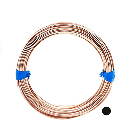20 Gauge, 14/20 Rose Gold Filled Wire (Round) Dead Soft 14K Pink Gold Filled Wire Made in USA - 10FT by CRAFT WIRE