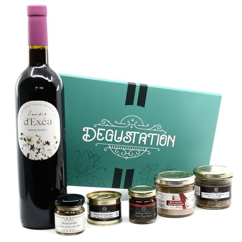 Panier gourmand Sud-Ouest Cellier du Périgord : foie gras de canard et coffret cadeau