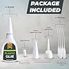 Plastic Glue for Models, Miniatures, Legos, PLA, 3D Printing Repair. Fast Setting Heavy Duty Strong Super Glue for Plastic 20g