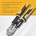 GRENPRO Wire Cutters Heavy Duty 8 Inch, Mini Bolt Cutter & Small Wire Cable Cutters, Wire Clippers for Crafting, Wire Cutter Pliers with Soft Anti-Slip Handle