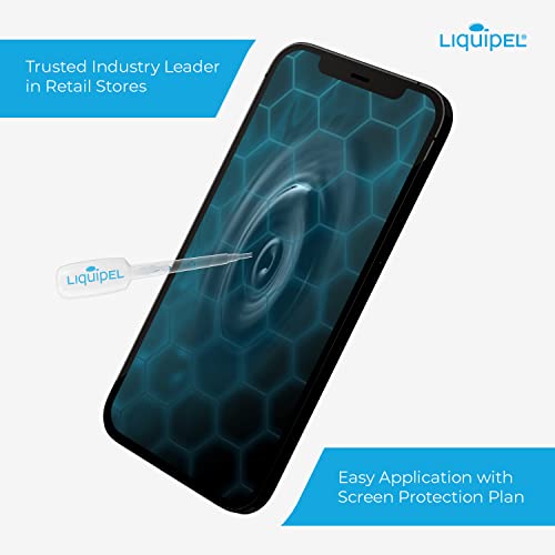 Liquipel Liquid Glass Screen Protector For Apple Watch, Smartphones, And Tablets - 150 Dollar Protection Plan Included - Nano Liquid Phone Screen Protector For Cell Phones, - Increased Impact And Scratch Protection (Smartphones) #TOP2