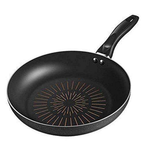 Frying Pan Pans Cookware 26cm Aluminum Alloy Nonstick Skillet, Induction,Pans with Handle,Suitable for Multiple Gases, Easy to Clean plancha