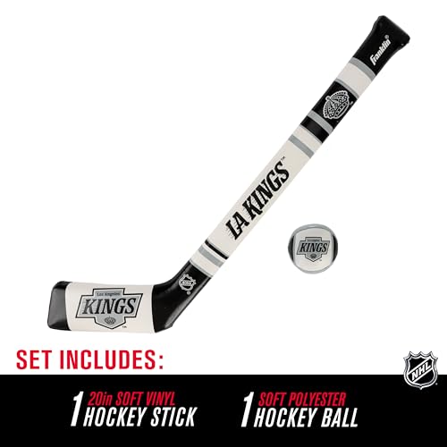 Image of Franklin Sports NHL Team Mini Soft Hockey Stick Set - NHL Team Soft Foam Mini Hockey Stick and Ball - Great Toy for Kids