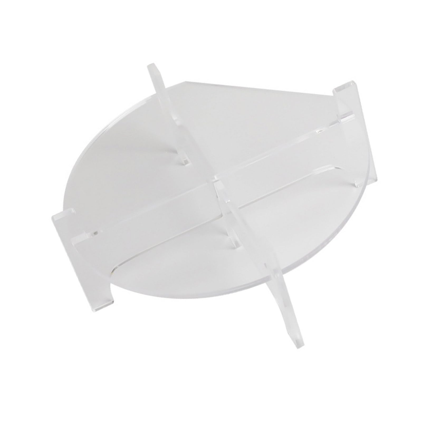 Soporte dispensador de acrílico con base estable para evitar derrames de jugo
