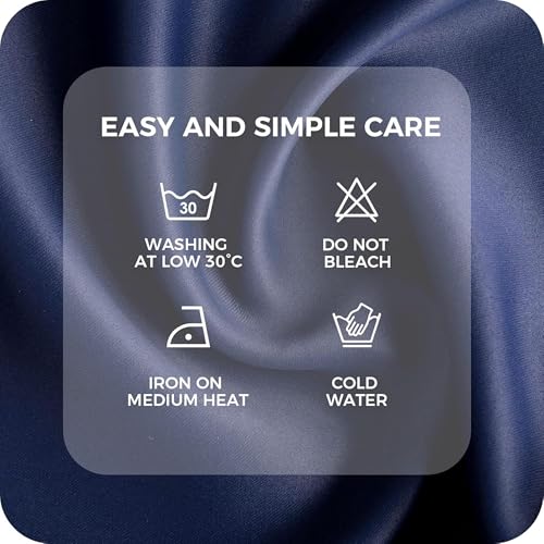 Image of Galaxy Home Decor Polyester Solid Curtain, Window - 5 Feet, Blue, Pack of 1