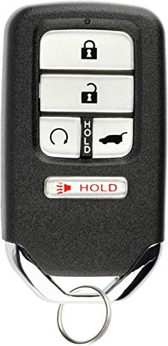 KeylessOption Keyless Entry Remote Start Car Smart Key Fob for Honda CR-V Pilot KR5V2X
