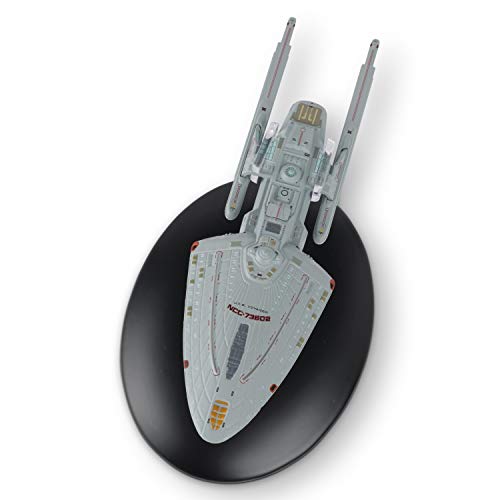 Vaisseau U.S.S. Voyager Star Trek Eaglemoss Concept Sternbach collection maquette métal