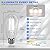 Kawaya E26 LED Edison Bulbs: 6-Pack 8W Equivalent 80W Dimmable LED Bulbs - Vintage ST58 5000k Daylight White - 800 Lumens High Brightness Bulbs with 90+ CRI - Clear Glass