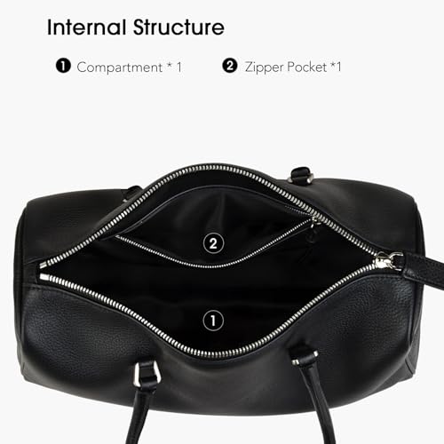 Bolso de cuero premium para mujer DONNAIN miniatura 6